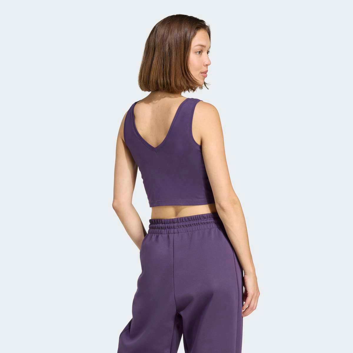 T-shirt de Mulher Essentials Small Logo Cotton Lifestyle Violeta-2