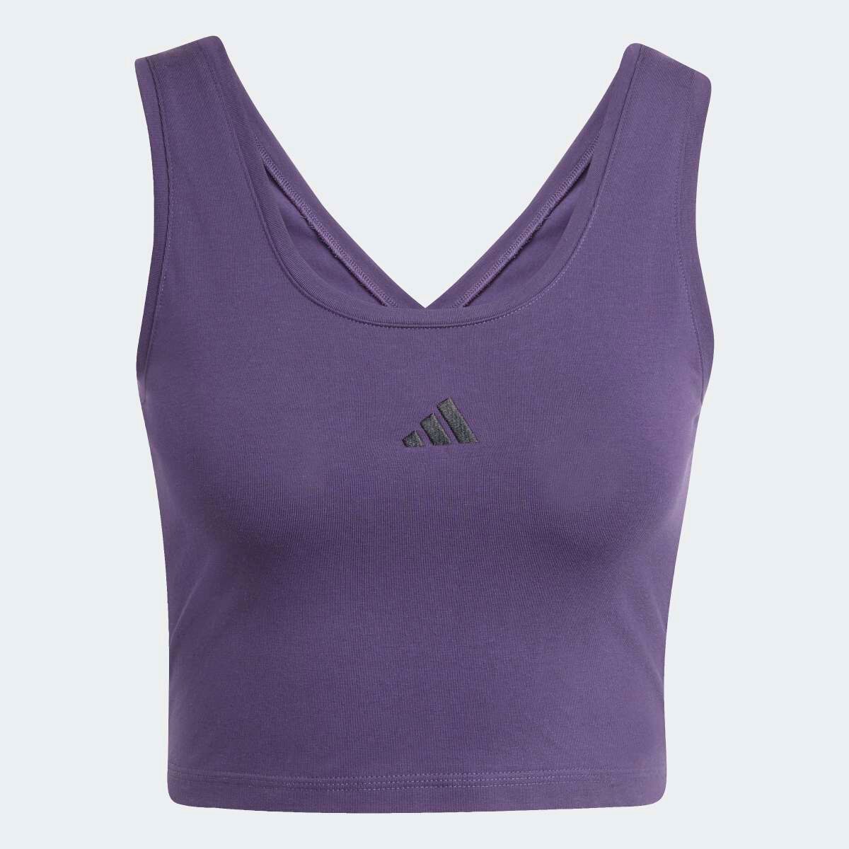 T-shirt de Mulher Essentials Small Logo Cotton Lifestyle Violeta-7