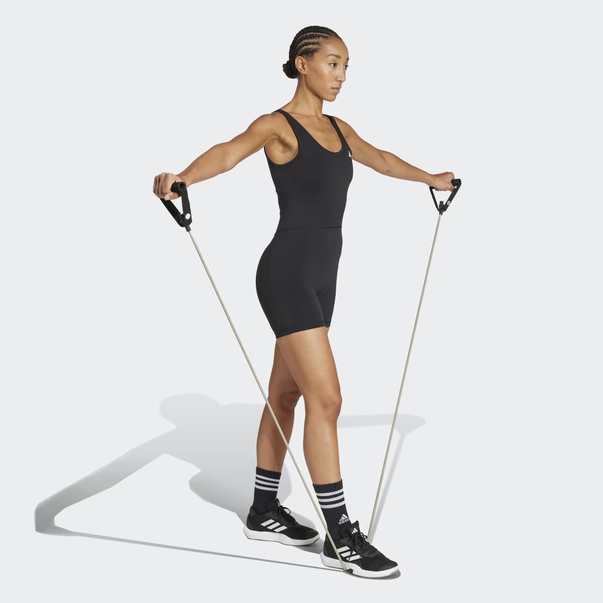 Body de Mulher Optime Essentials Preto-5