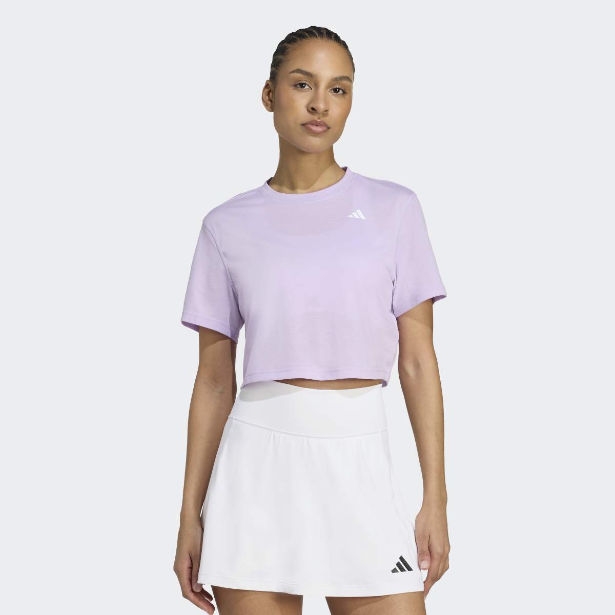 T-shirt de Mulher Train Essentials Boxy Workout Violeta-1