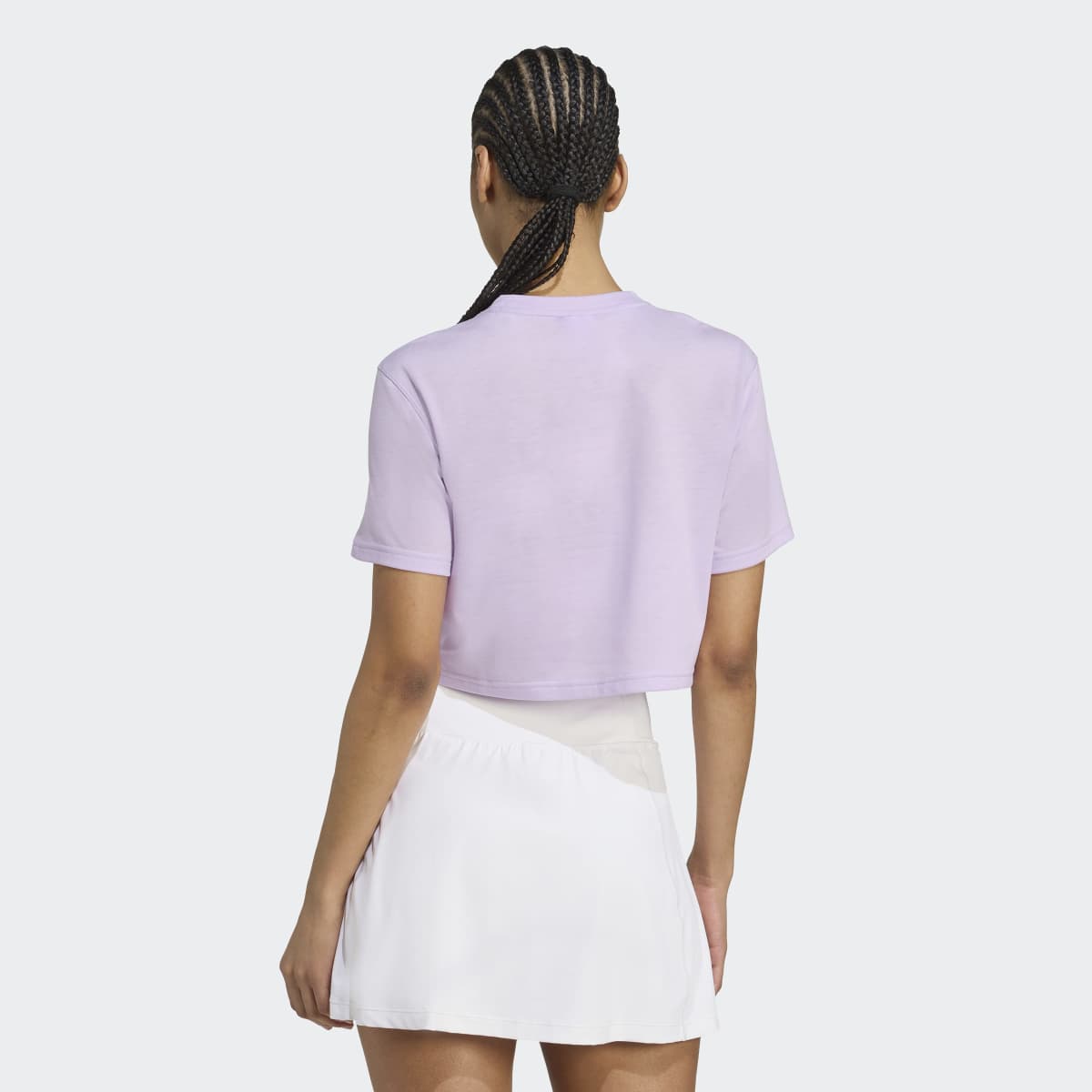 T-shirt de Mulher Train Essentials Boxy Workout Violeta-2