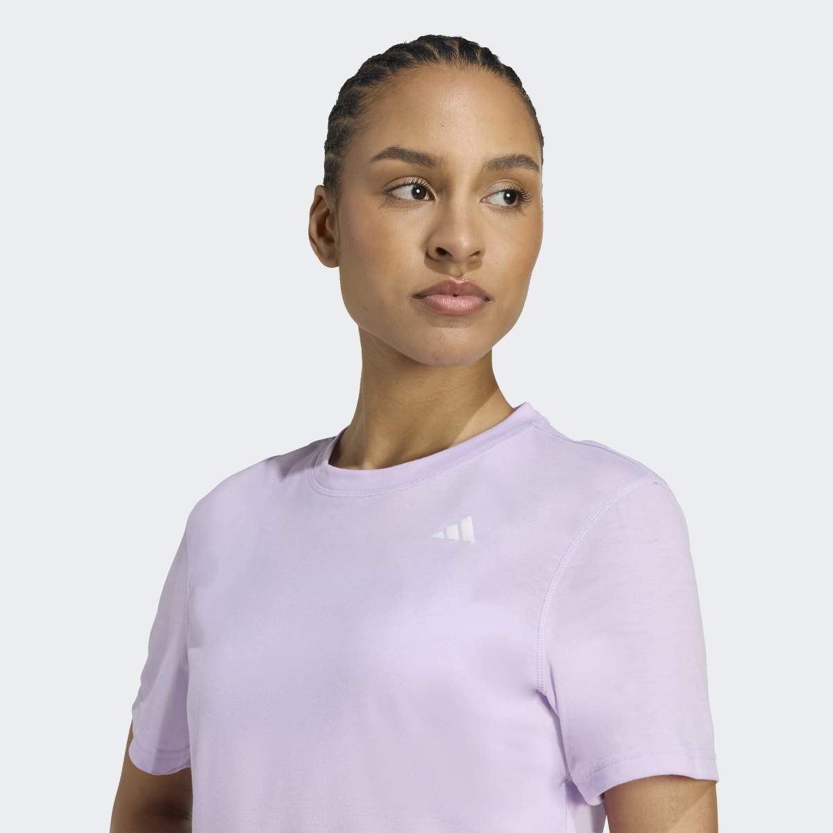 T-shirt de Mulher Train Essentials Boxy Workout Violeta-4