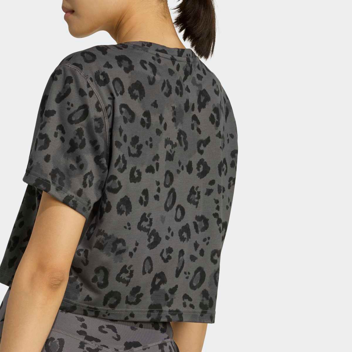 T-shirt de mulher Essentials adidas Cinzento-3