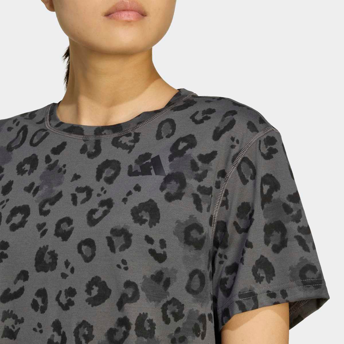 T-shirt de mulher Essentials adidas Cinzento-4