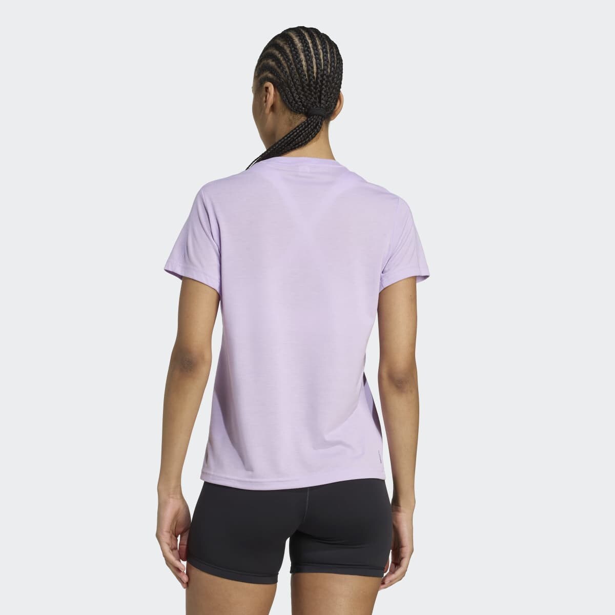 T-shirt de Mulher AEROREADY Train Essentials Minimal Branding Violeta-3