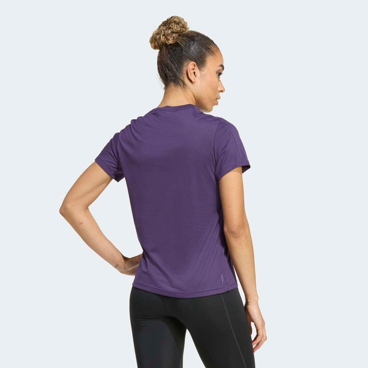 T-shirt de Mulher AEROREADY Train Essentials Minimal Branding Violeta-2