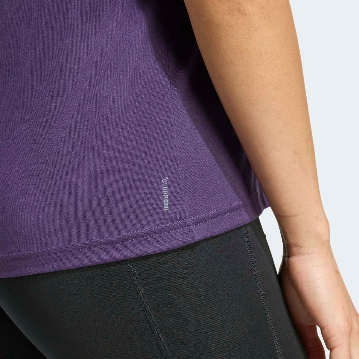 T-shirt de Mulher AEROREADY Train Essentials Minimal Branding Violeta-5