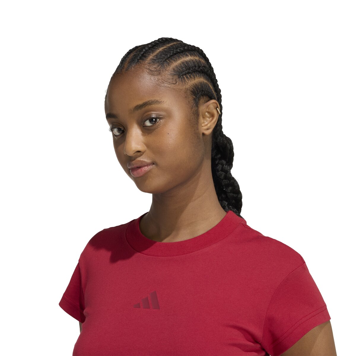 T-shirt de Mulher Future Icons Bordeaux-4