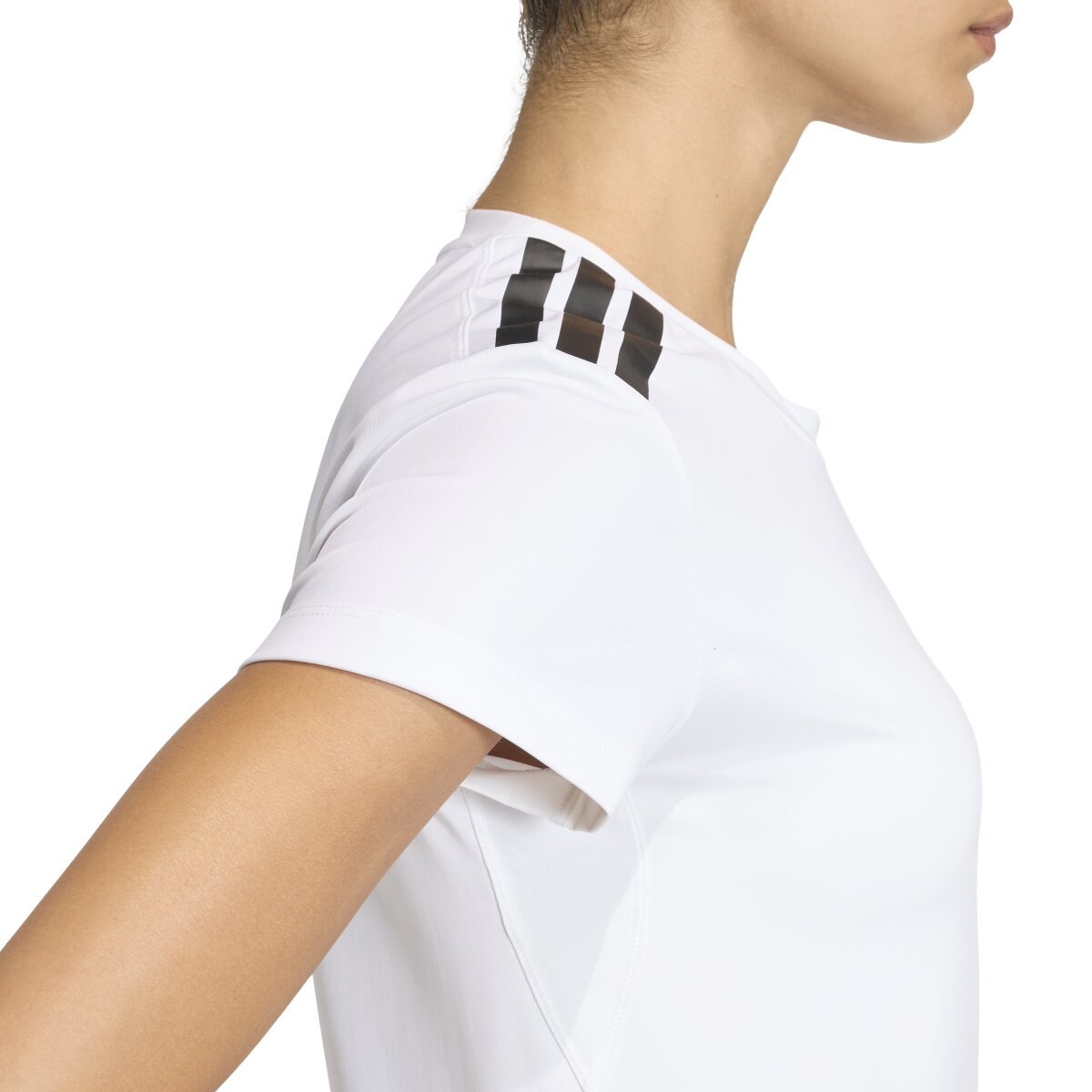 T-shirt de Mulher Workout Essentials Plus Branco-5