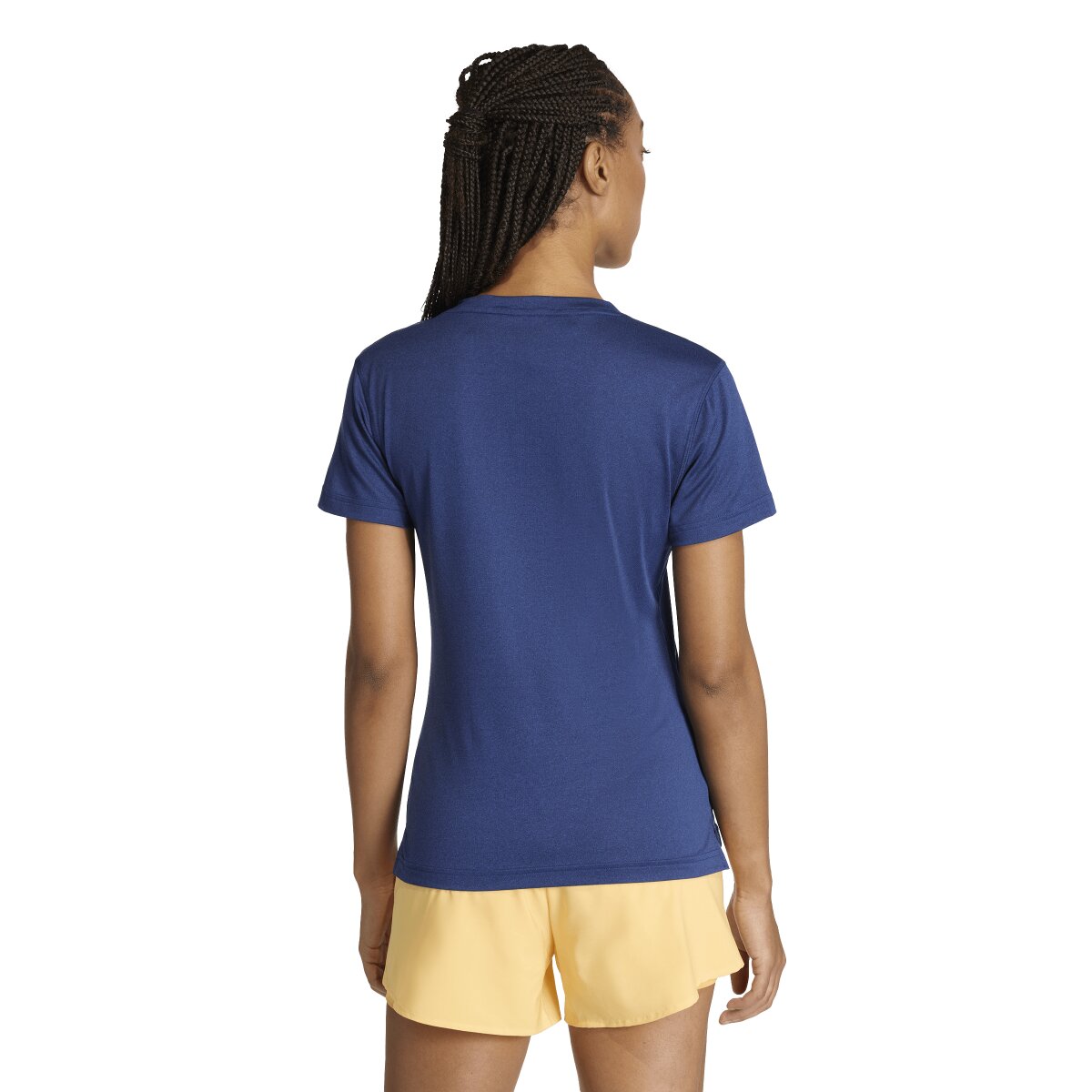 T-shirt de Mulher Workout Essentials Azul-2