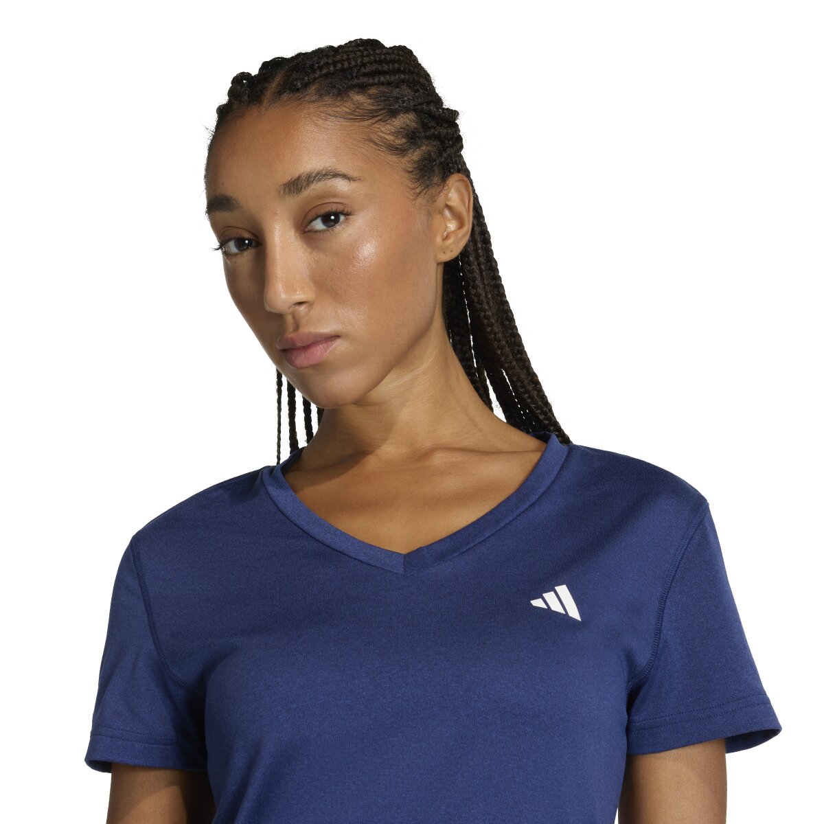 T-shirt de Mulher Workout Essentials Azul-5