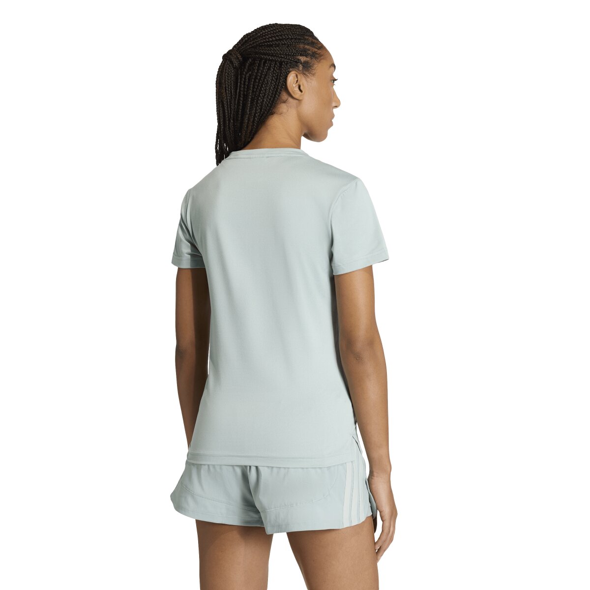 T-shirt de Mulher Workout Essentials Verde-3
