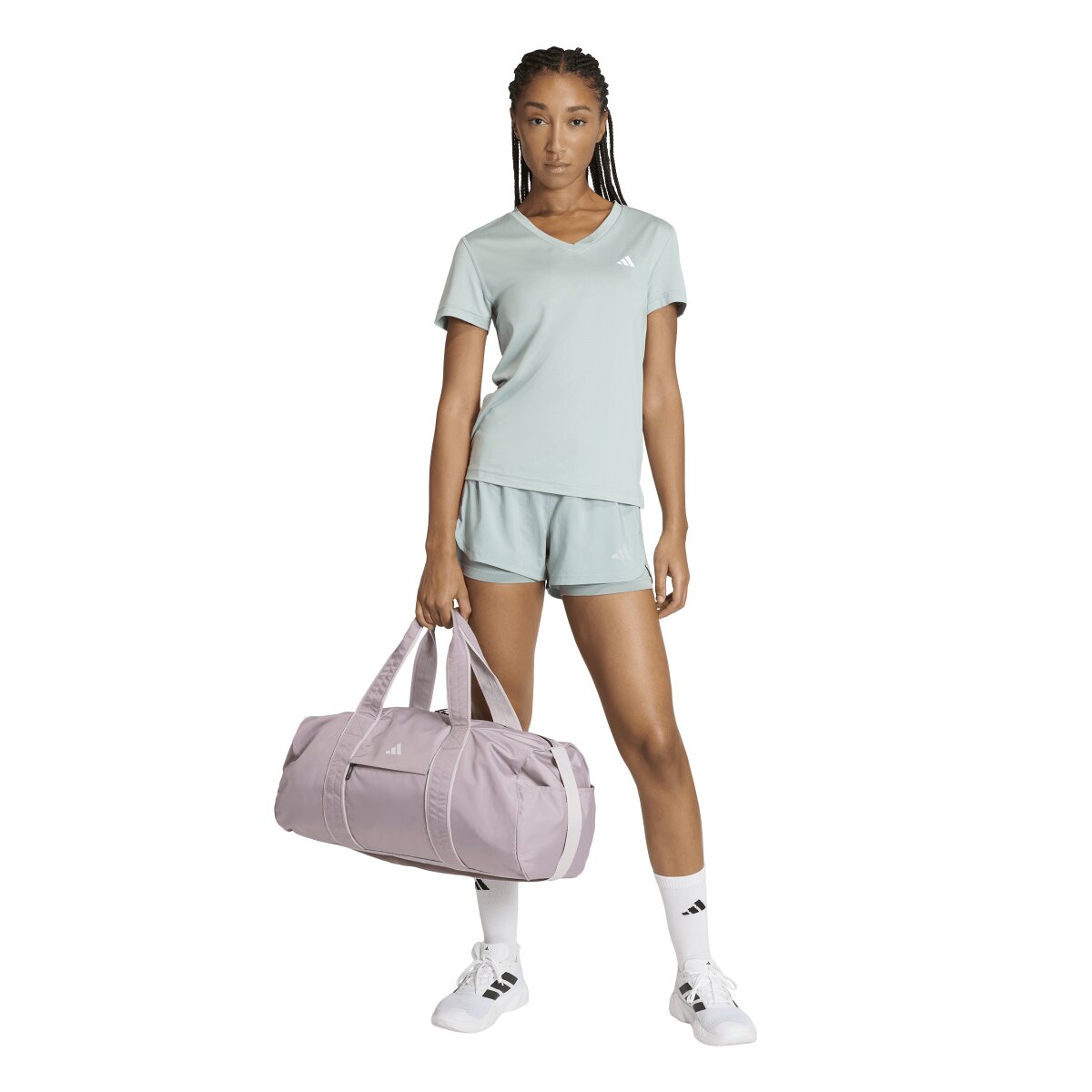 T-shirt de Mulher Workout Essentials Verde-5