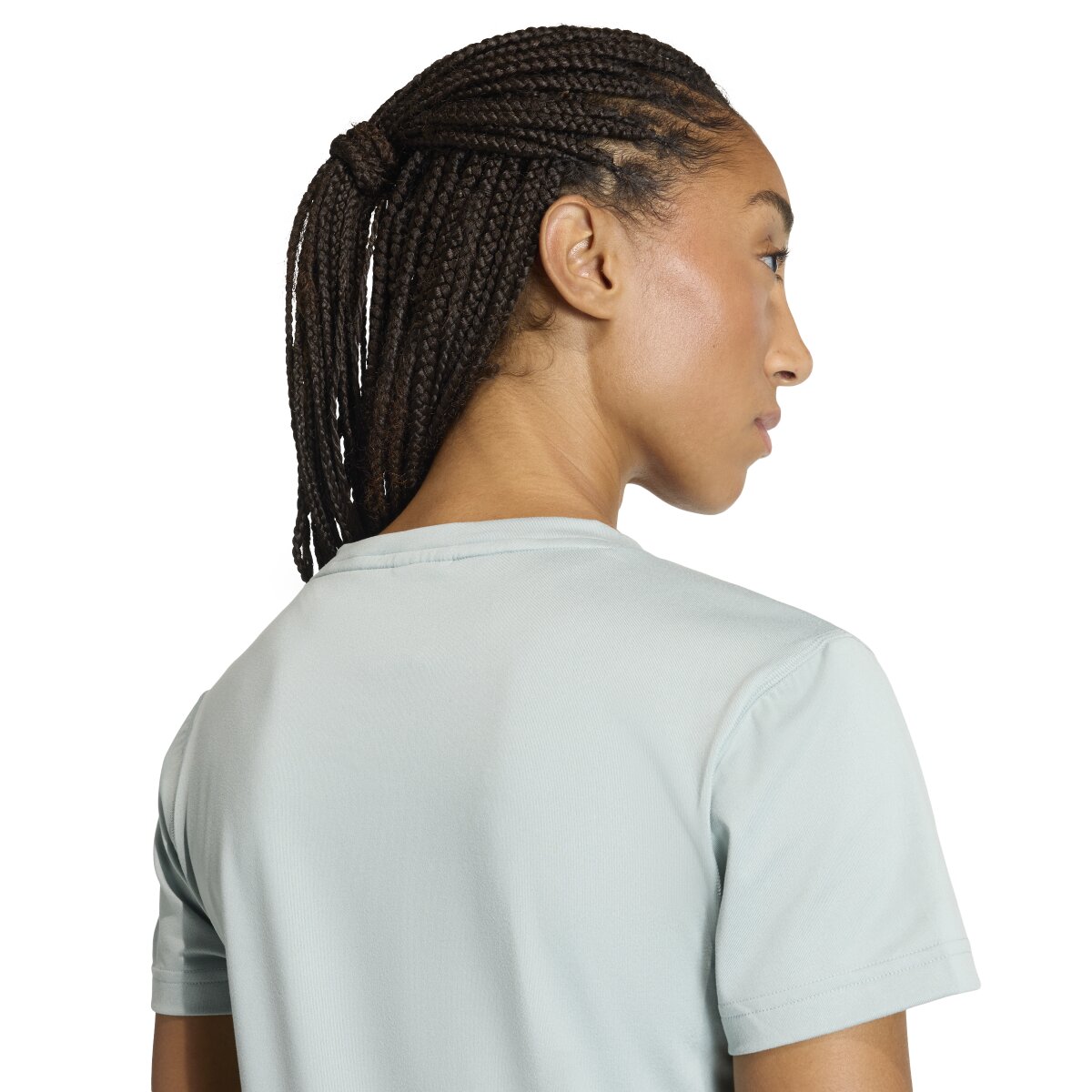 T-shirt de Mulher Workout Essentials Verde-7