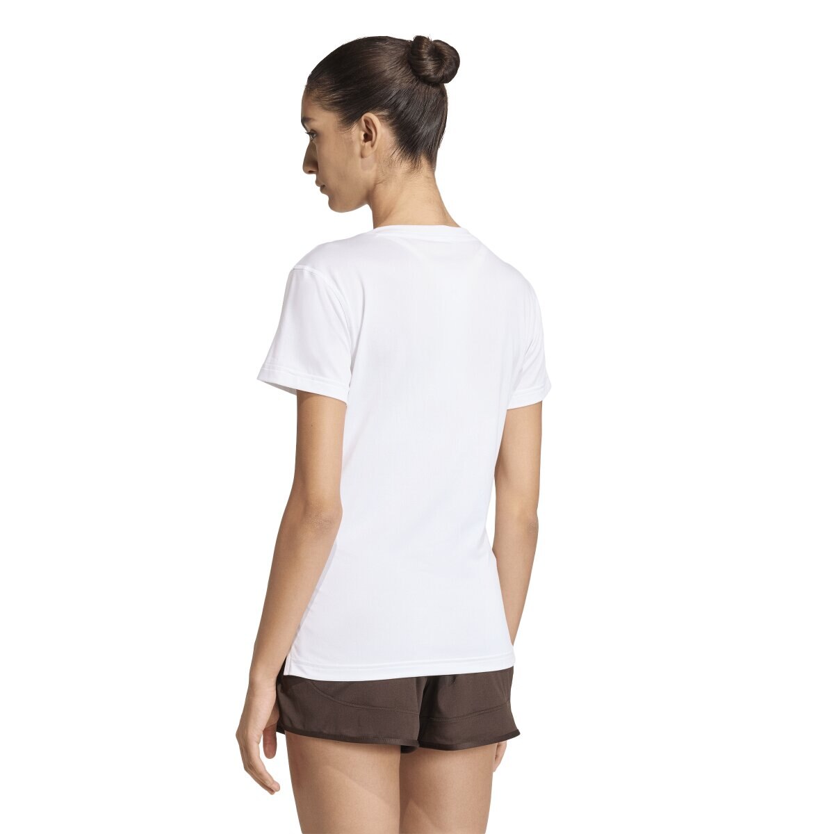 T-shirt de Mulher Workout Essentials Branco-3