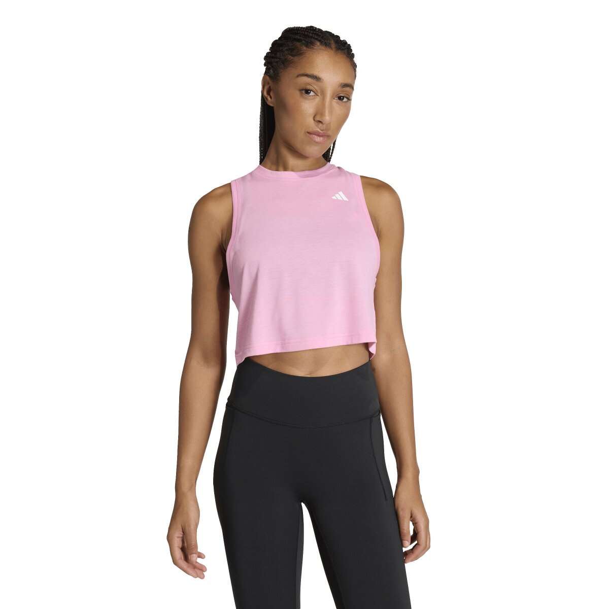 T-shirt de Mulher Workout Essentials Rosa-1