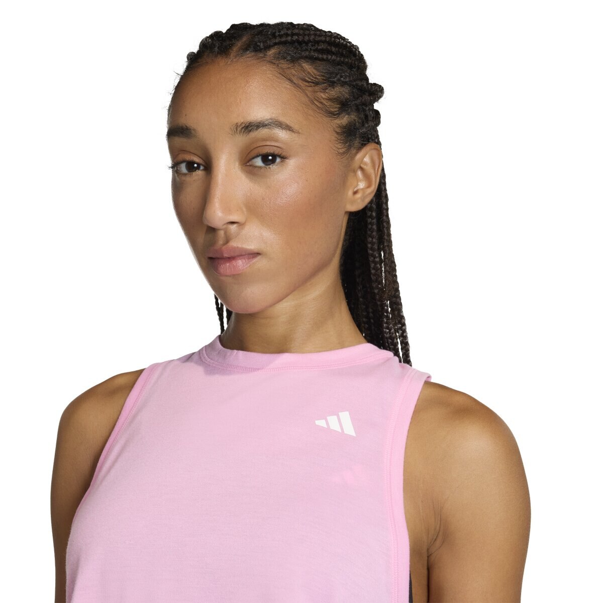 T-shirt de Mulher Workout Essentials Rosa-4