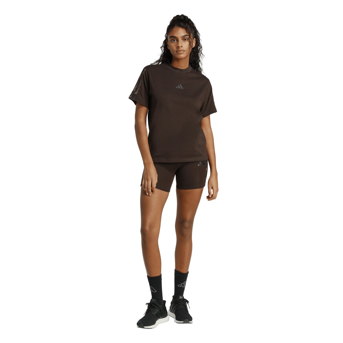 Camiseta de mujer Seasonals adidas - Marrón Marrón-4