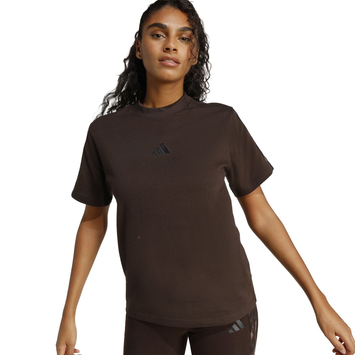 Camiseta de mujer Seasonals adidas - Marrón Marrón-5
