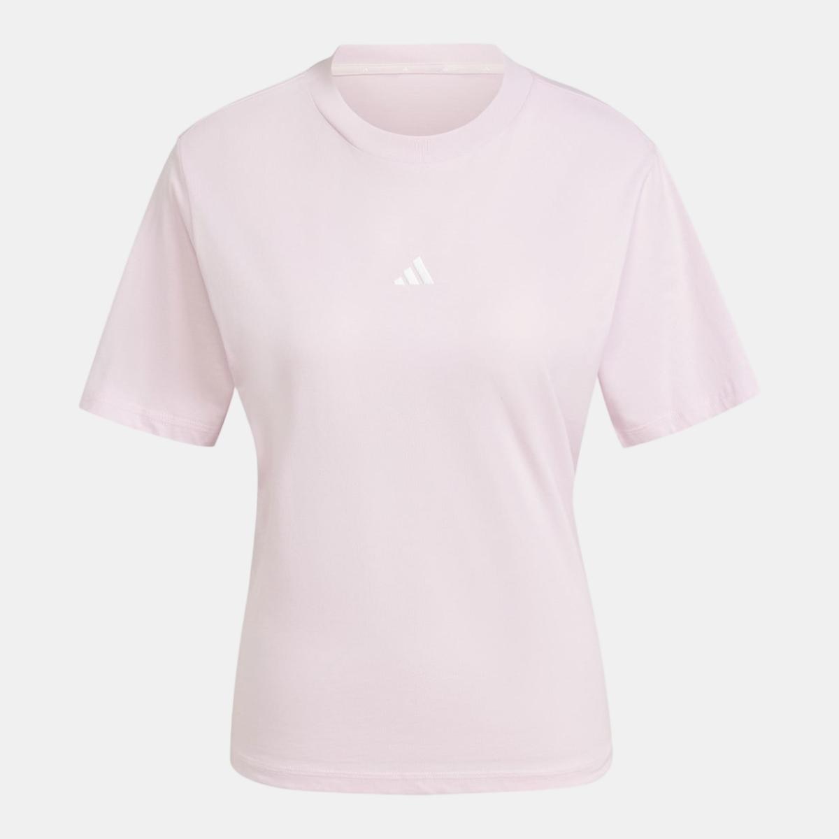 T-shirt de mulher Essentials adidas Rosa-6