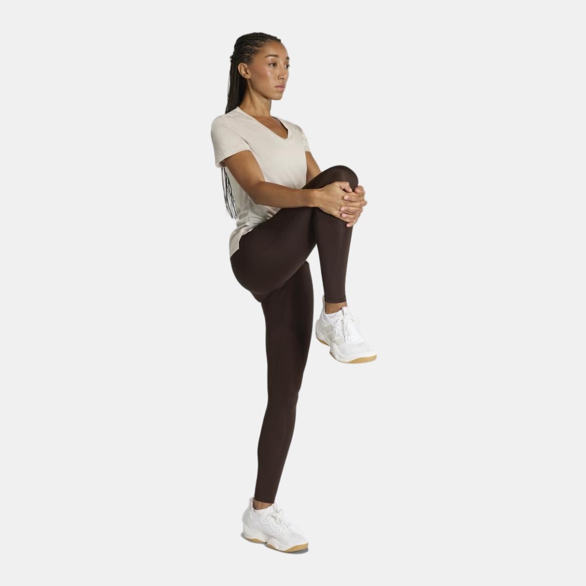 T-shirt de mulher Essentials adidas Bege-3