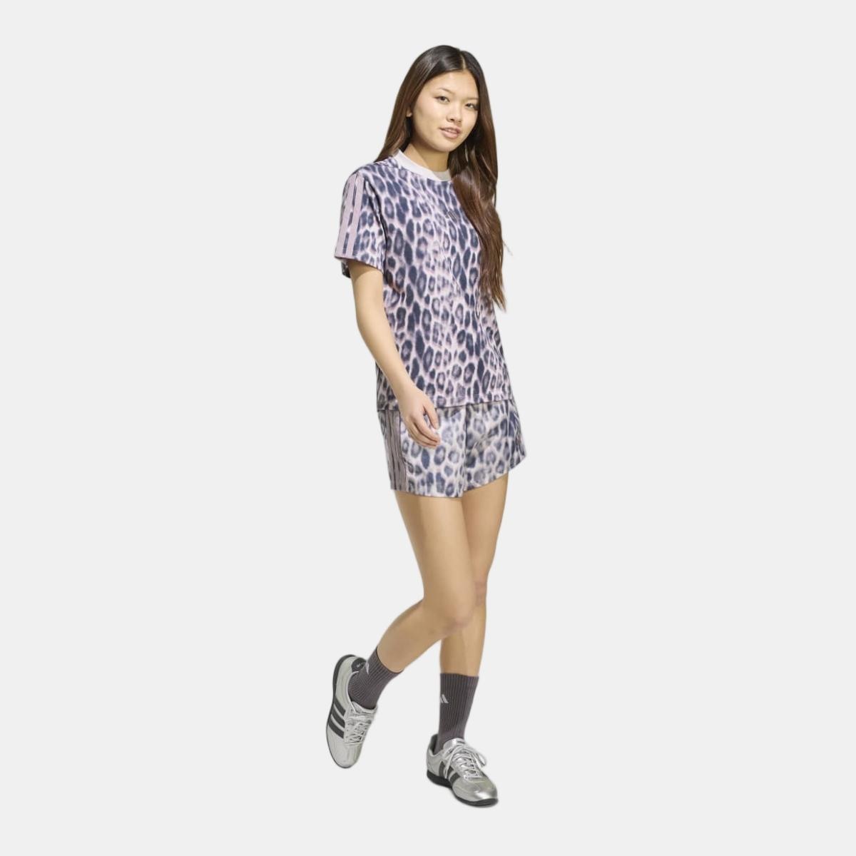 T-shirt de Mulher Seasonal Essentials 3 Stripes Estampado-3