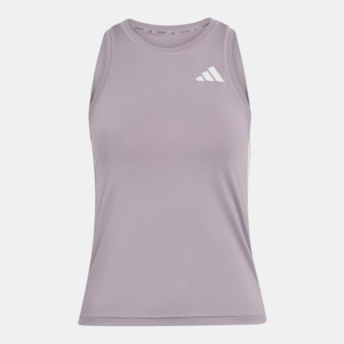 T-shirt de Mulher Train Essentials Workout 3 Faixas Violeta-6
