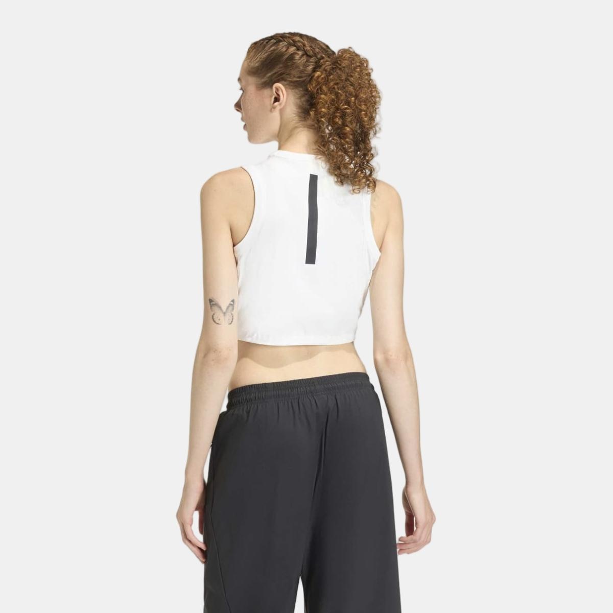 T-shirt de mulher Z.N.E. adidas Branco-2