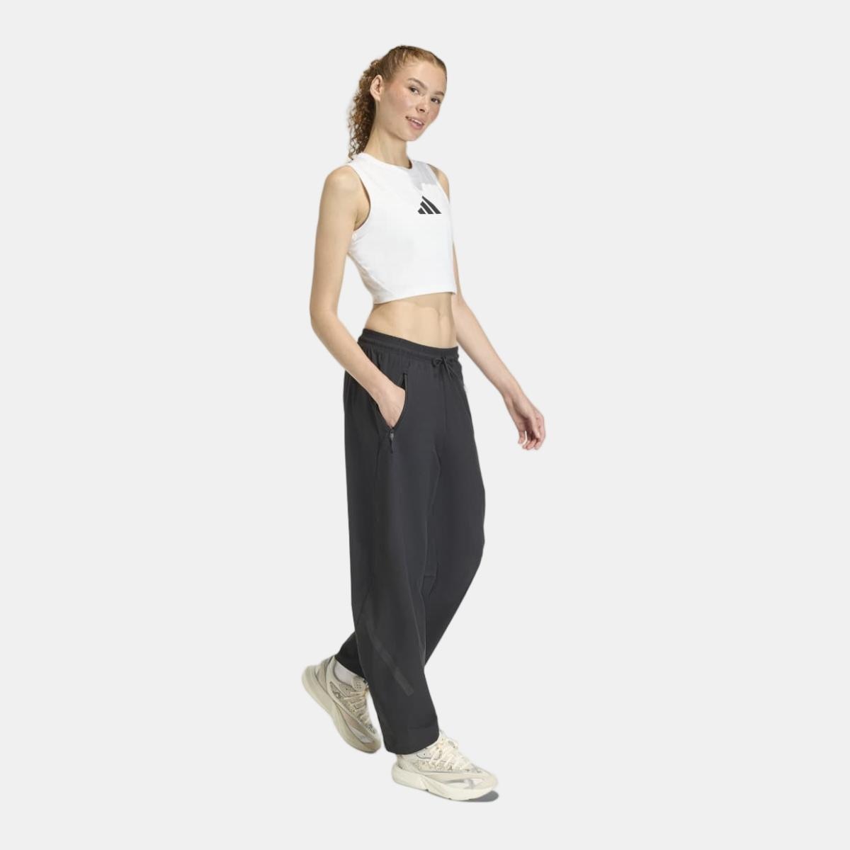 T-shirt de mulher Z.N.E. adidas Branco-3