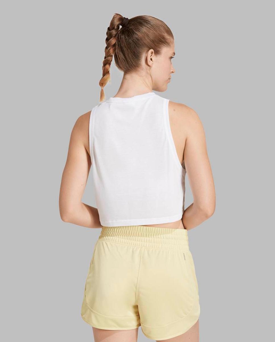 T-shirt de Mulher Workout Essentials Branco-2