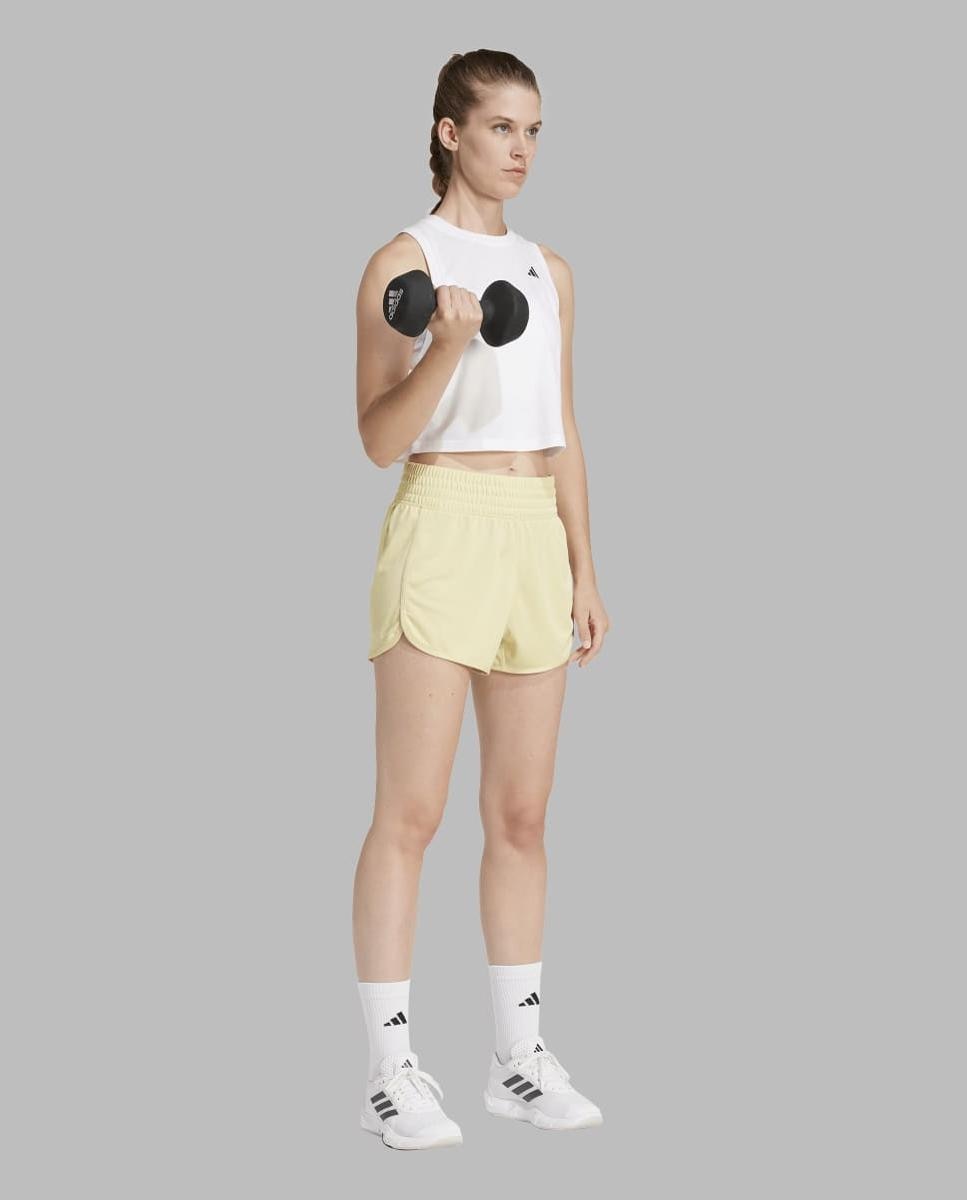 T-shirt de Mulher Workout Essentials Branco-3