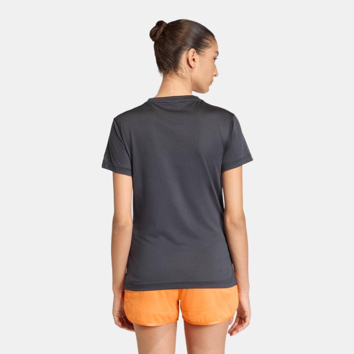 T-shirt de Mulher Workout Essentials Preto-2