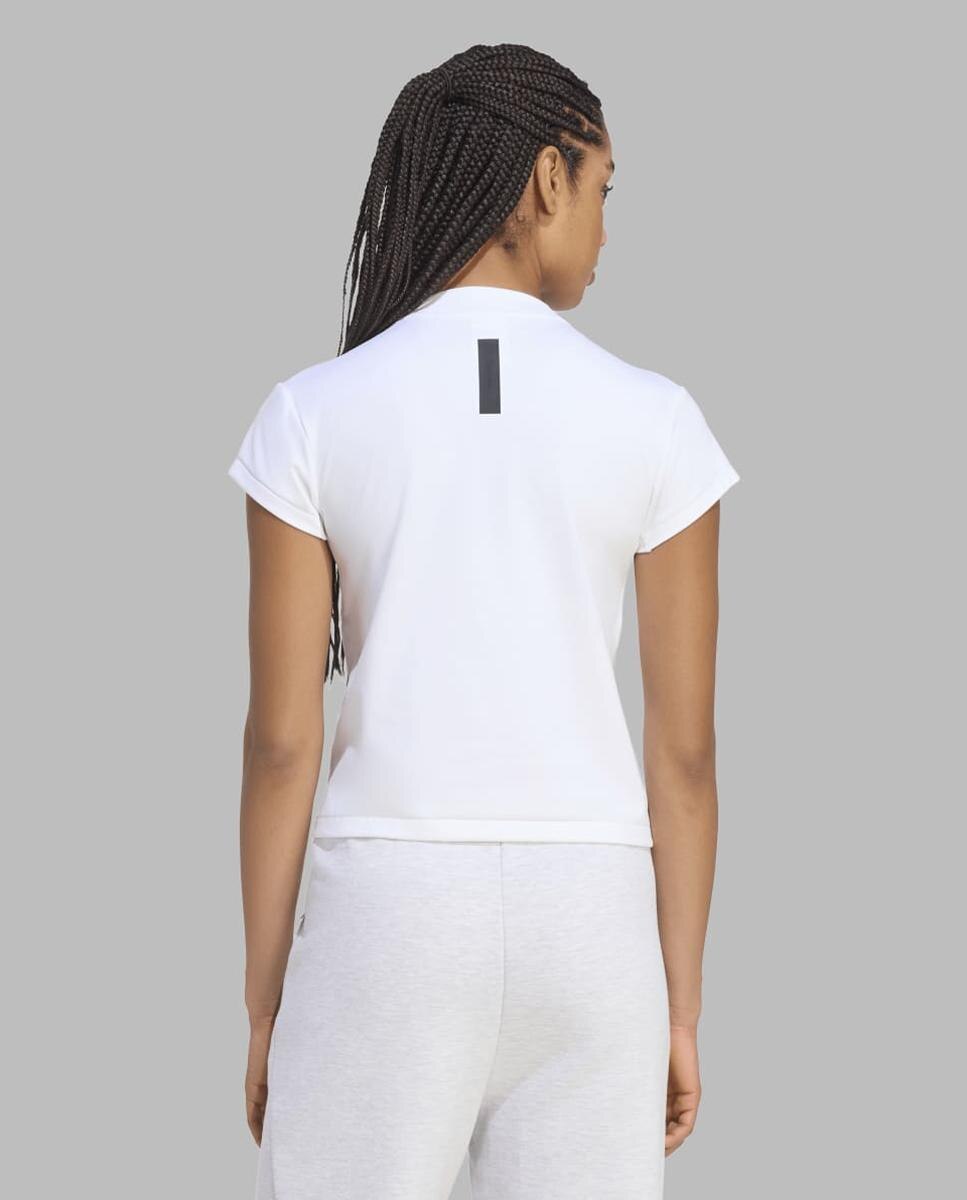 T-shirt de mulher Z.N.E adidas Branco-2