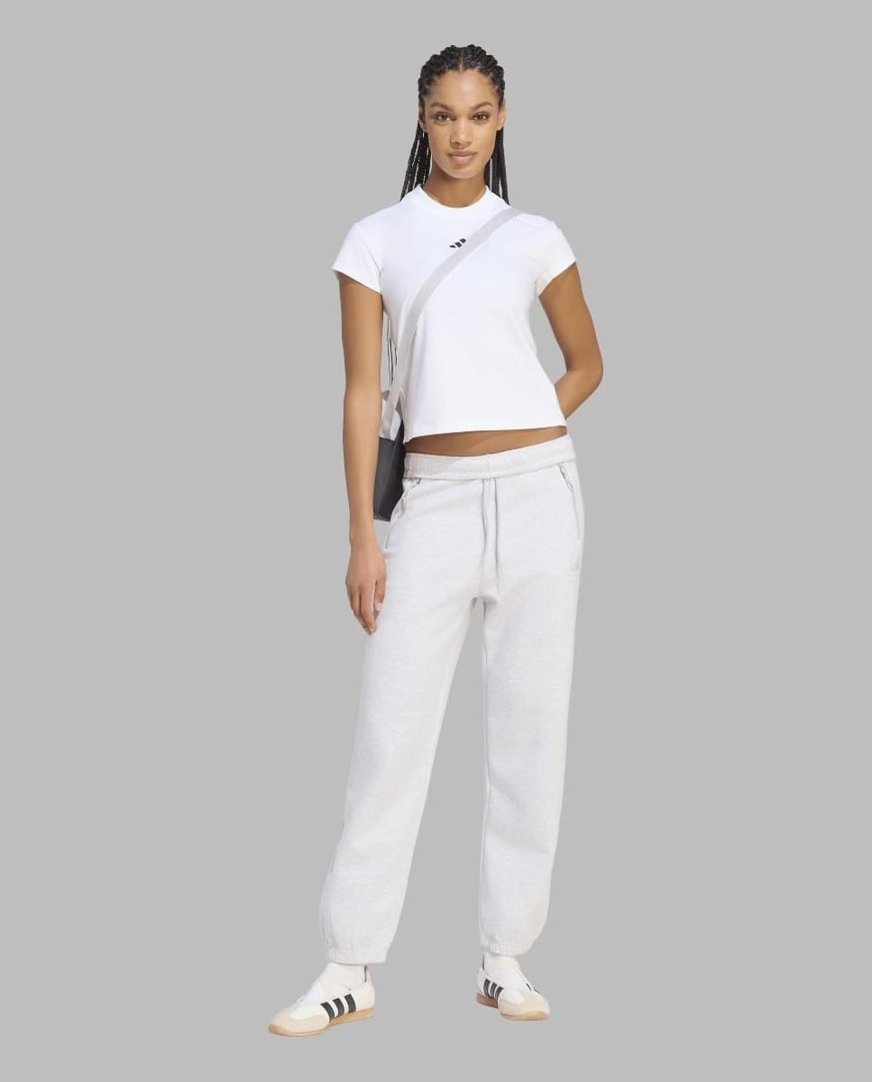 T-shirt de mulher Z.N.E adidas Branco-3