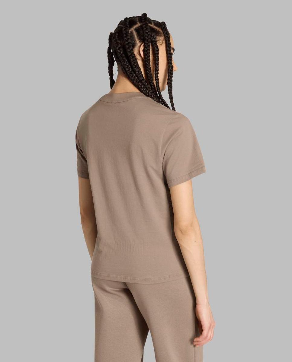 T-shirt de mulher Essentials adidas Bege-2