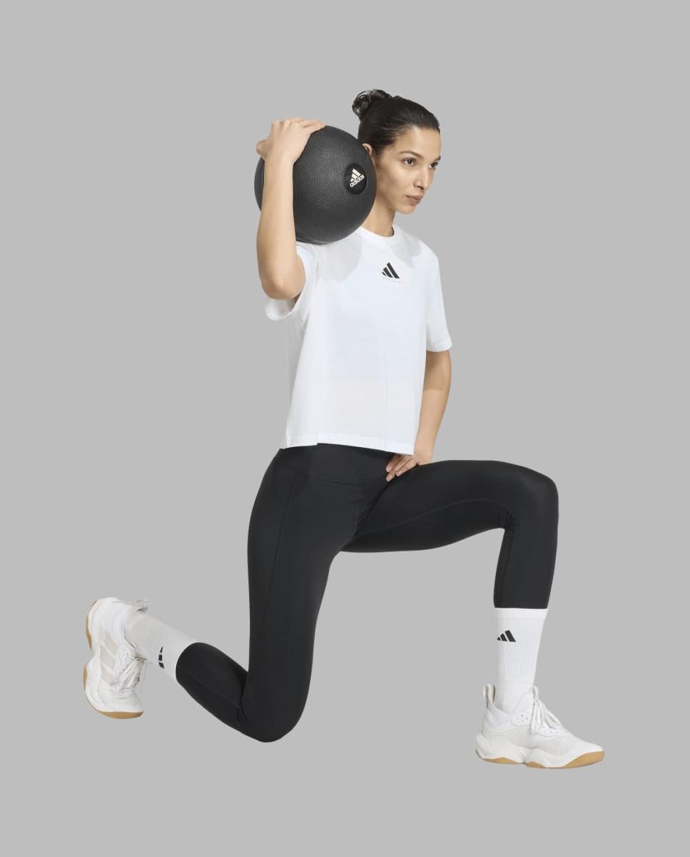 T-shirt de Mulher Graphics - Training Branco-3