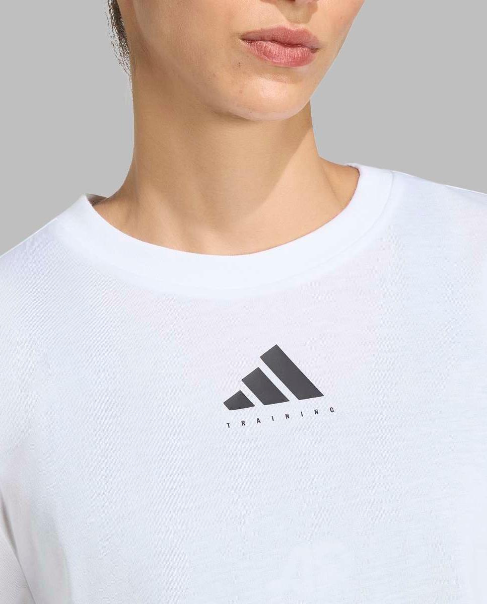 T-shirt de Mulher Graphics - Training Branco-4