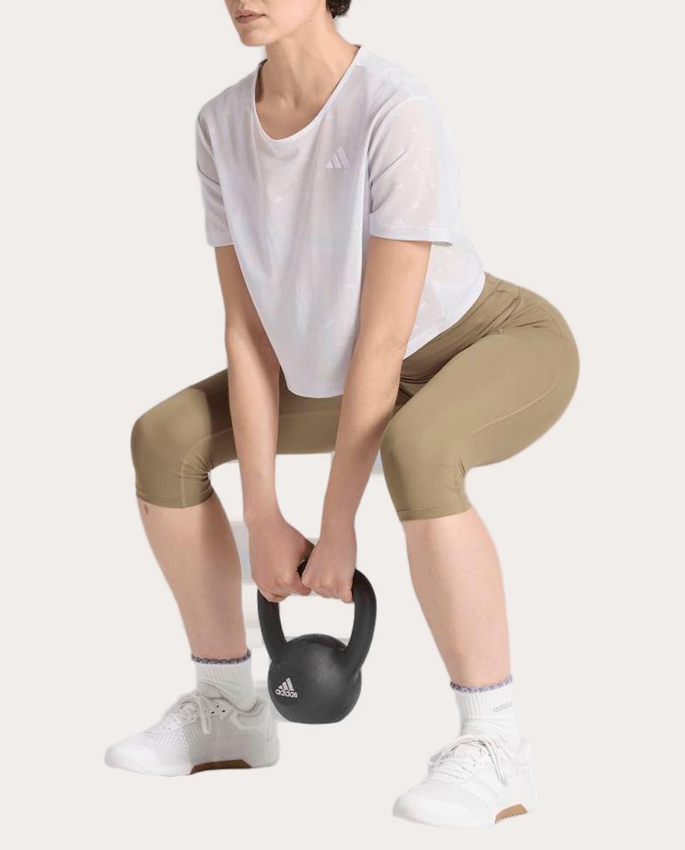 T-shirt de Mulher Workout Essentials Plus Violeta-3