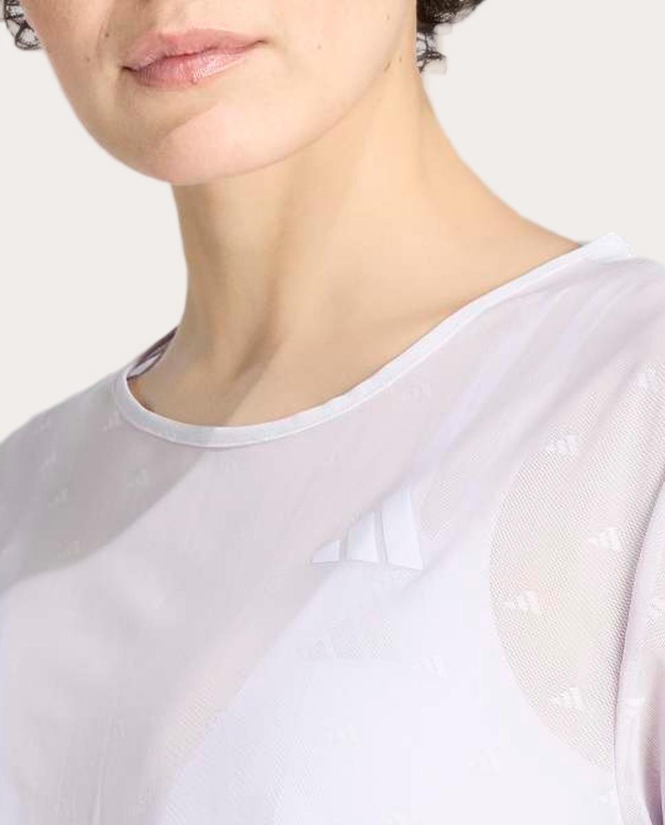 T-shirt de Mulher Workout Essentials Plus Violeta-4