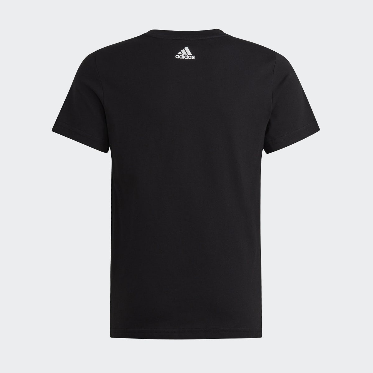 T-shirt de Criança Essential Linear Logo Preto-2