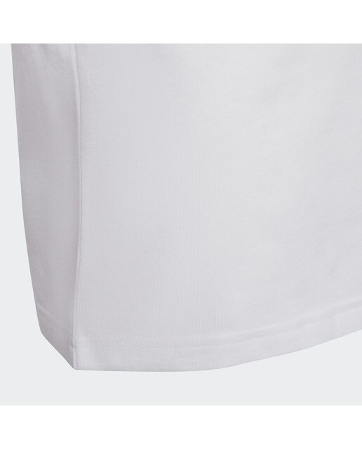 T-shirt de Criança Essentials Linear Logo Cotton Branco-4