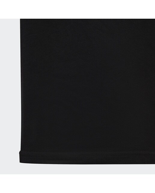 T-shirt de Criança Essentials 3-Stripes Preto / Branco-3