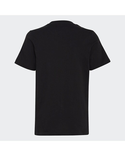 T-shirt de Criança Essentials 3-Stripes Preto / Branco-7