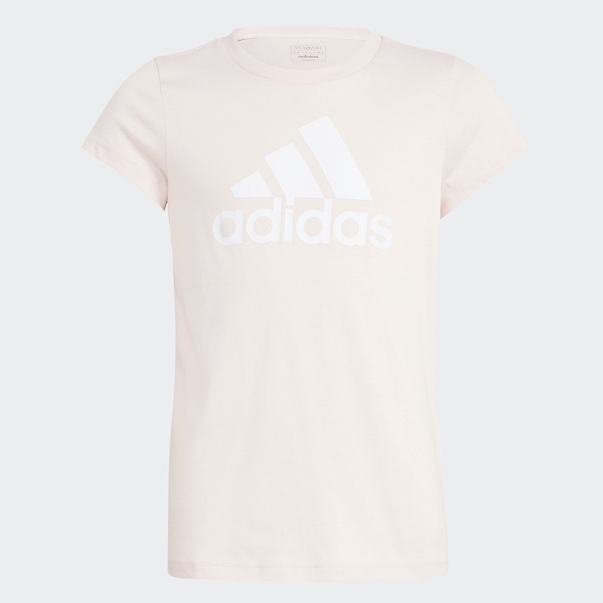 T-shirt de Menina Essentials Big Logo Cotton Rosa-5