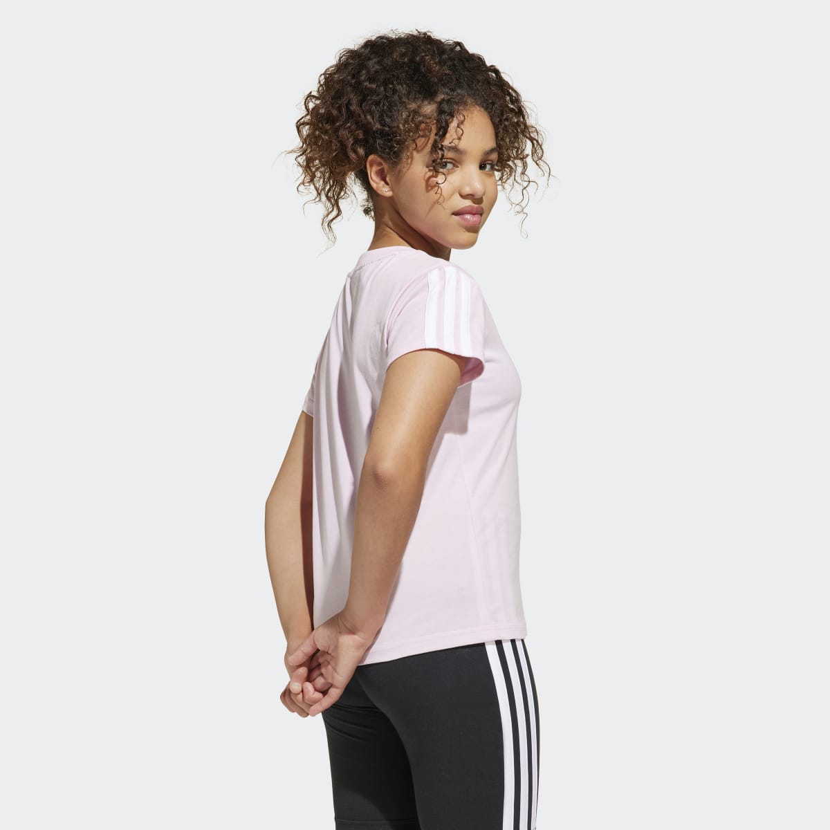 T-shirt de Criança Essentials Rosa-2
