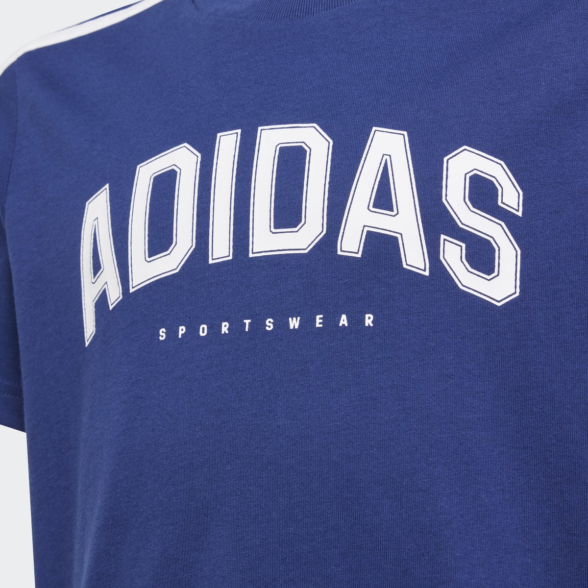 T-shirt de Criança Codes Collegiate Graphic Azul-3