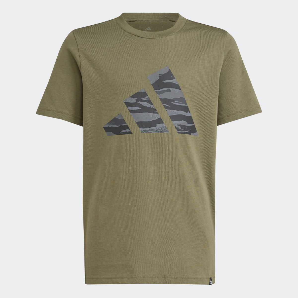 T-shirt de Criança Camo Graphic Verde-2