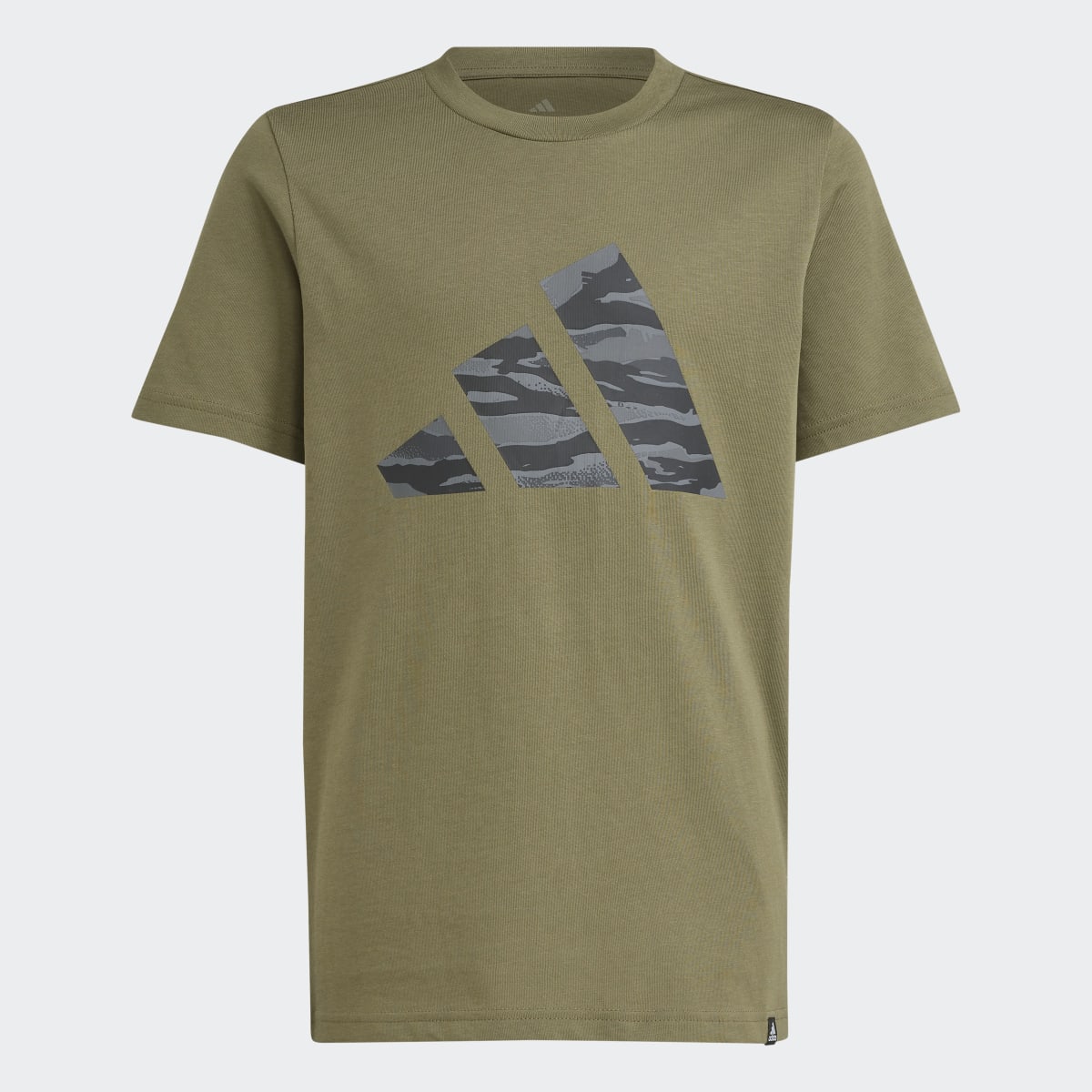 T-shirt de Criança Camo Graphic Verde-4