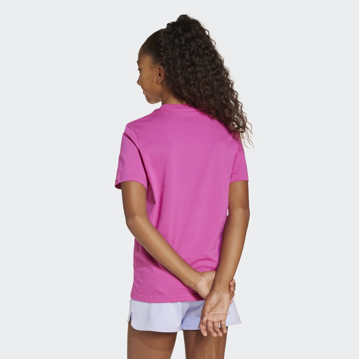 T-shirt de Criança Animal-Print Graphic Rosa-2