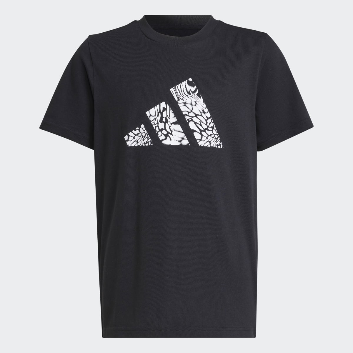 T-shirt de Criança Animal-Print Graphic Preto-5